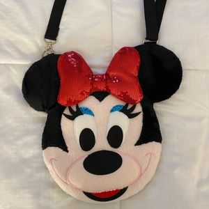 Minnie Plush Crossbody Bag